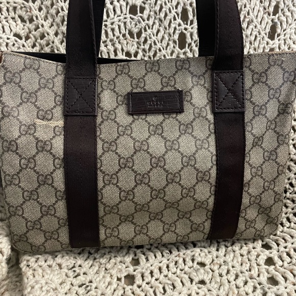 GUCCI GG Coated Canvas Supreme Tote - Picture 2 of 10